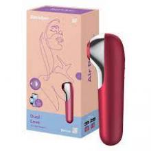 SUCCIONADOR DE CLITORIS - SATISFYER DUAL LOVE PINK